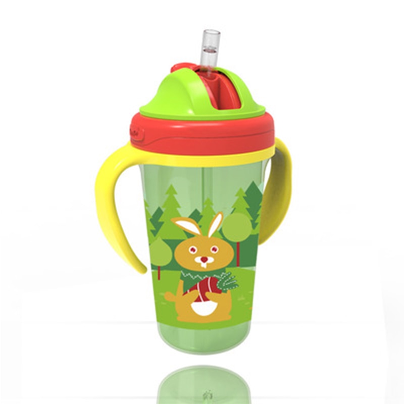 No Spill Sippy Cup With Double Handle